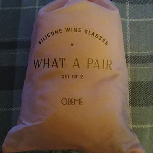 Odeme silicone wine glasses